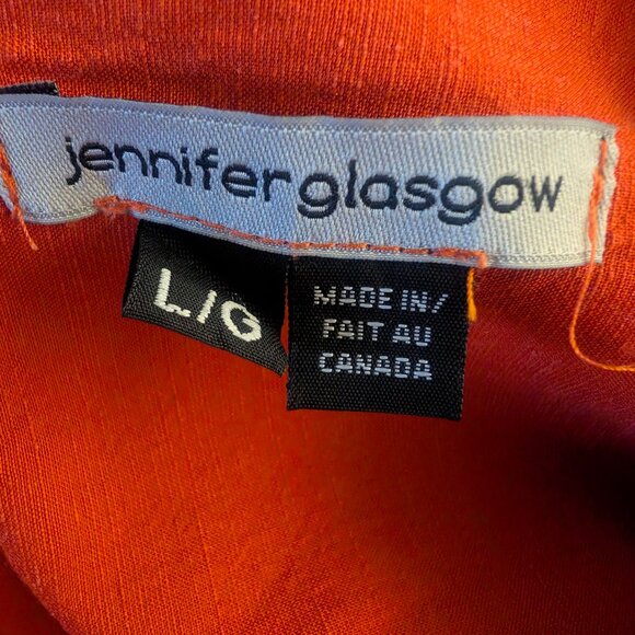 Orange Ruffle Top - Picture 5 of 7